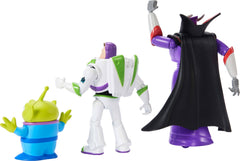 Mattel Zurg pose from Storytellers pack enhances battle-ready display and storytelling.