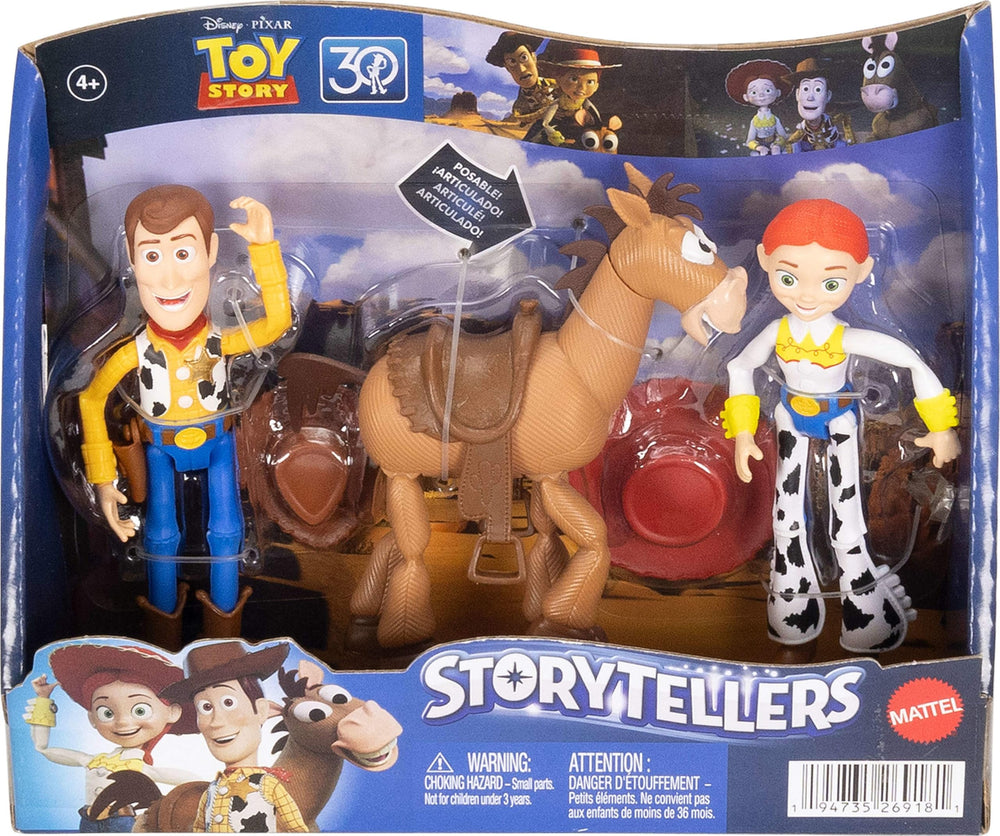 Mattel Storytellers pack enables ready-to-play storytelling for kids ages 4+.