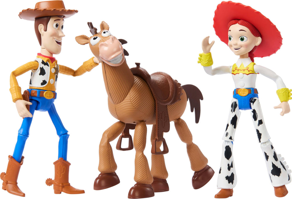 Mattel Woody hat removable feature enables customizable outfits and stories.