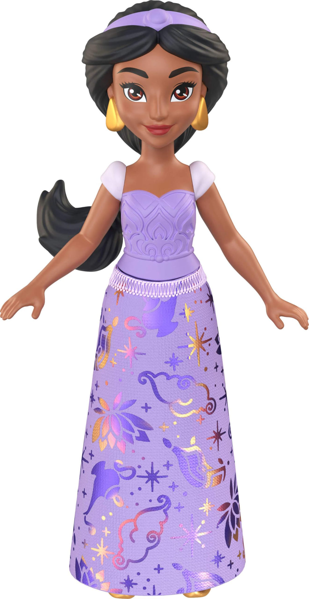 Mattel Disney Princess Ariel doll, 3.5 inches, ideal for underwater adventures in pretend play
