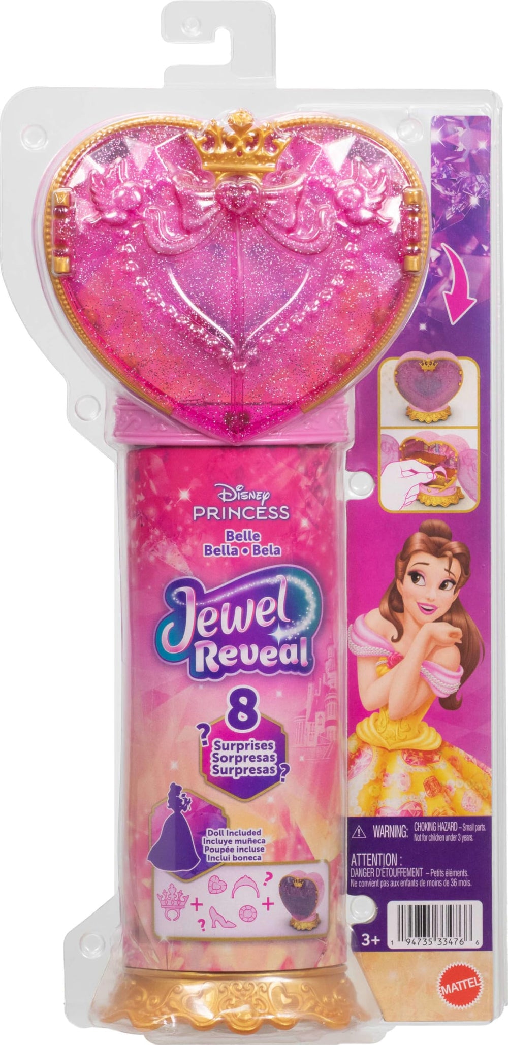 Heart gem unlocks reveal moment and wears as a keepsake ring