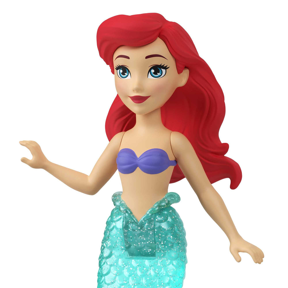 Mattel Rapunzel doll in signature dress for creative play.