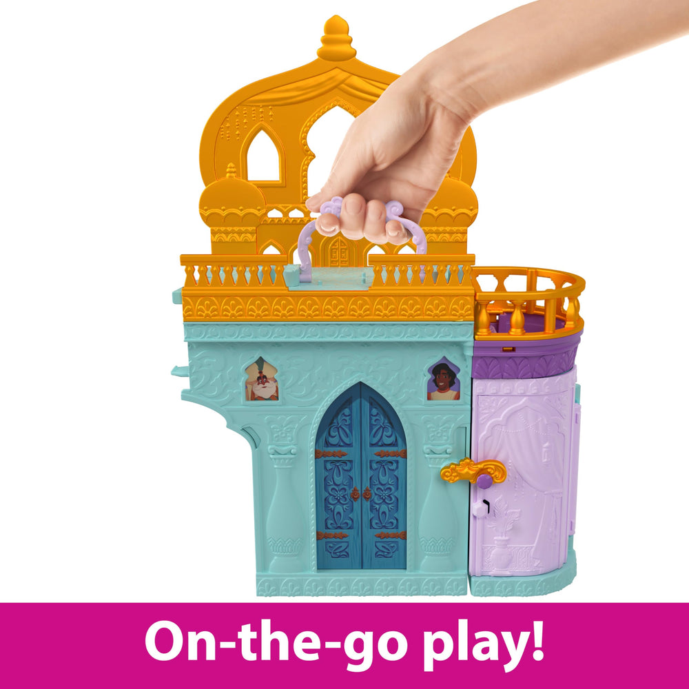 Mattel Jasmine doll room with bed and vanity for pretend mornings