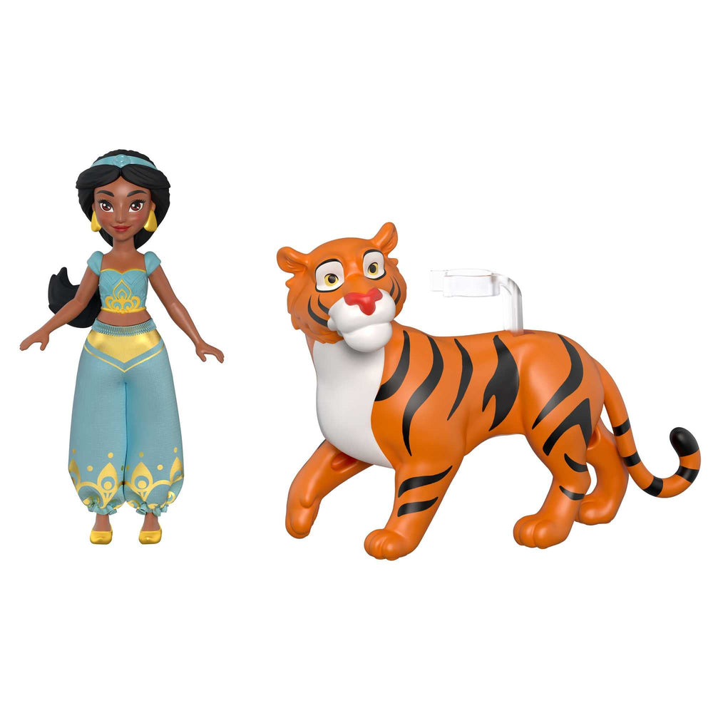 Jasmine's removable pants enable quick dress-up adventures.