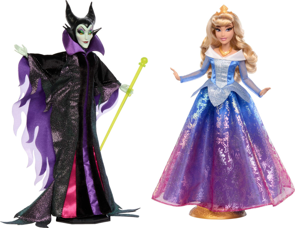 Mattel Disney Princess Maleficent doll with flame cape offers striking display and imaginative play