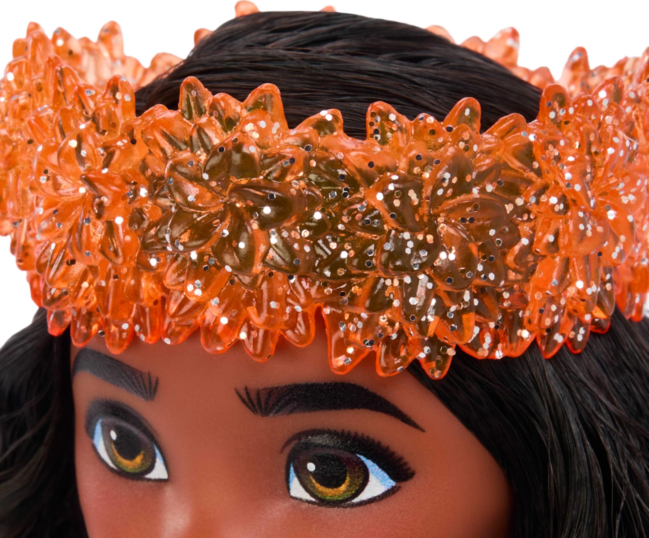 Mattel Disney Princess Moana doll packaging for display or gifting.