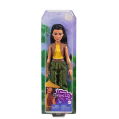 Mattel Raya doll with arm cuffs for authentic movie detail.