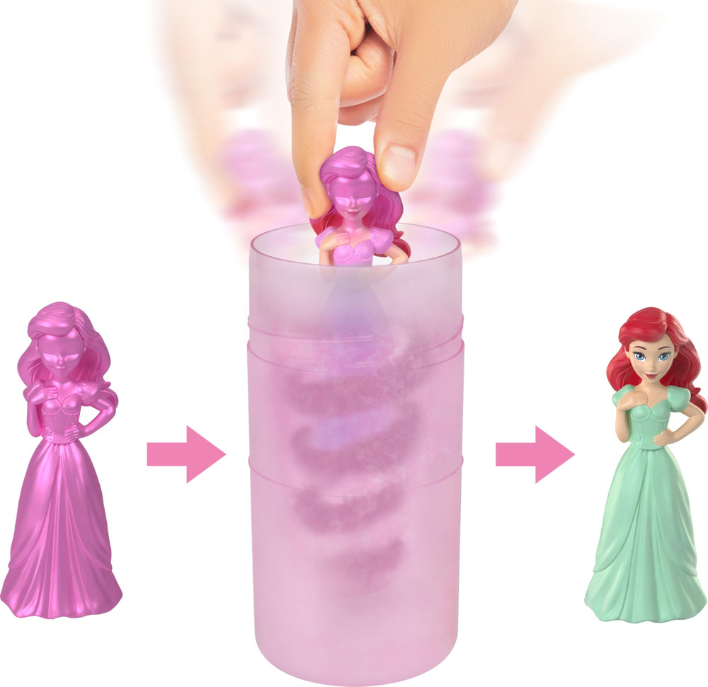 Ring and bracelet surprises highlight wearable accessories for pretend fashion play.
