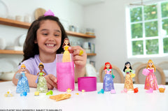 Mattel Disney Princess Royal Color Reveal water reveal showcases the princess in signature look.