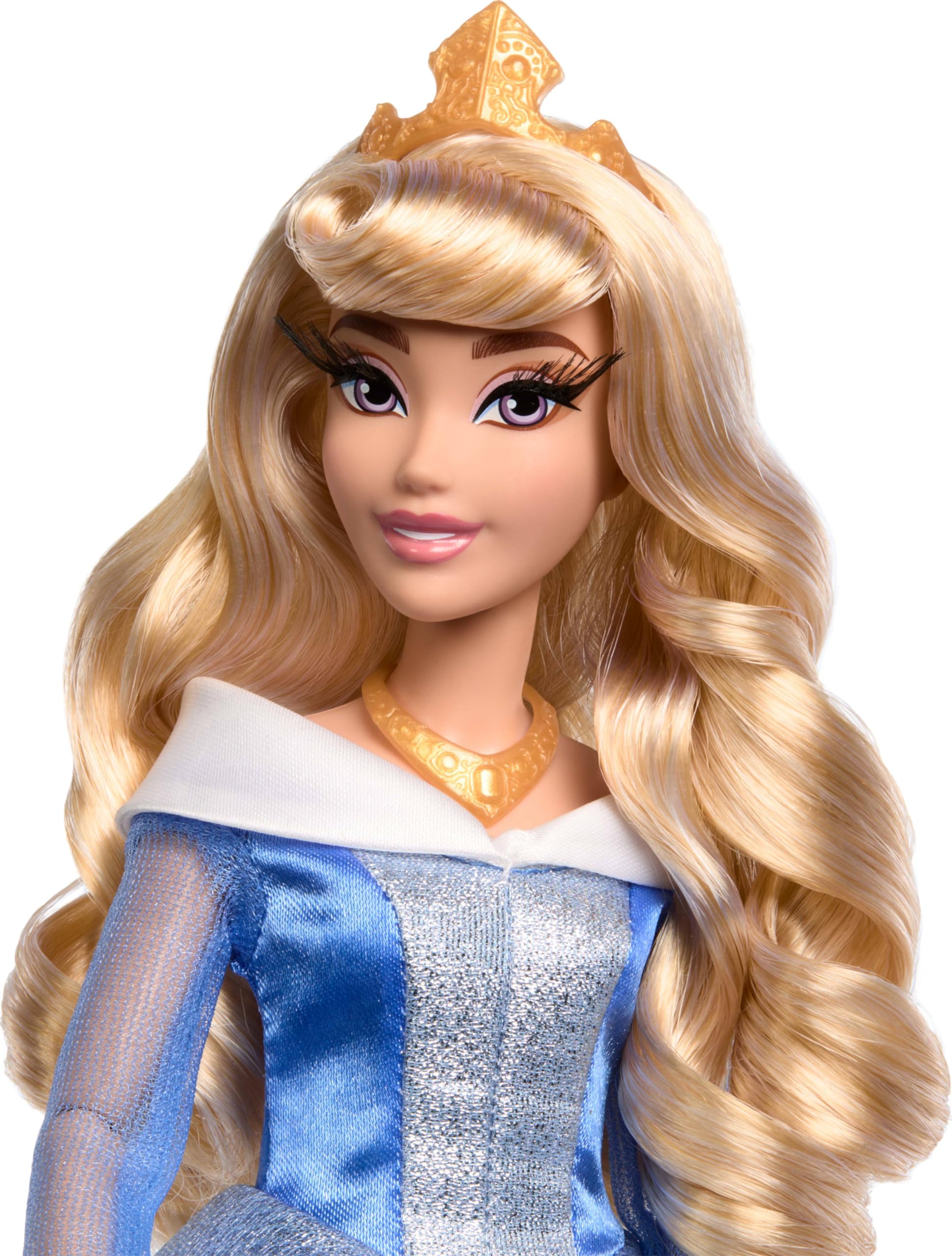 Mattel Disney Princess two-doll set with stands for stable display and refined collection