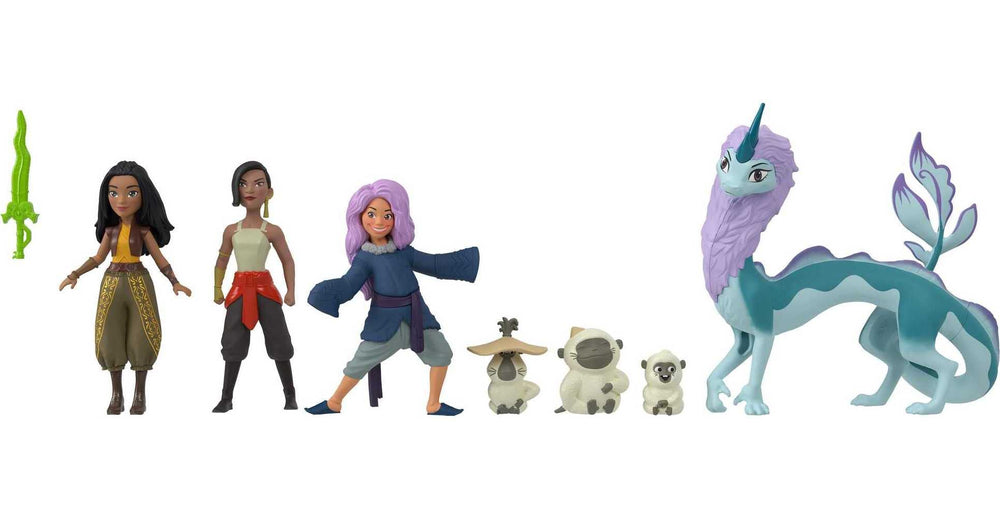 Mattel Ongi figures provide playful companions to extend adventures.