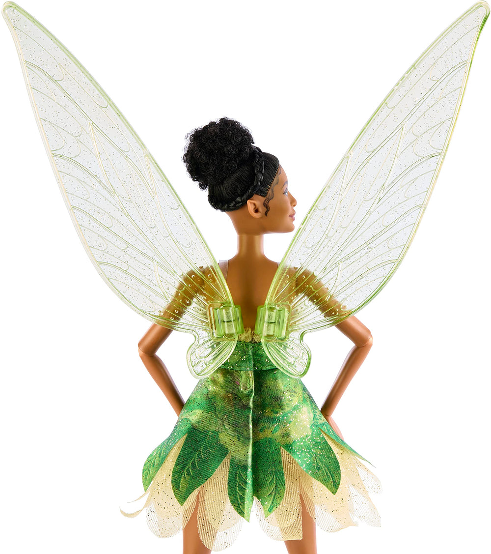 Mattel Disney collectible Tinker Bell for recreating Never Land moments.