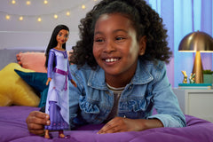 Mattel Disney Wish Asha of Rosas doll removable dress for mix-and-match outfits