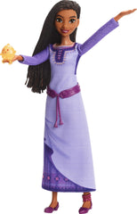 Posable Asha figure with true-to-movie details supports expressive storytelling.