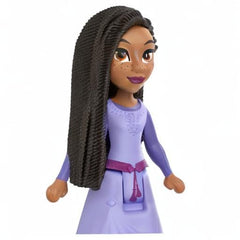 Mattel Disney Wish Star figure highlights wished moments for display.