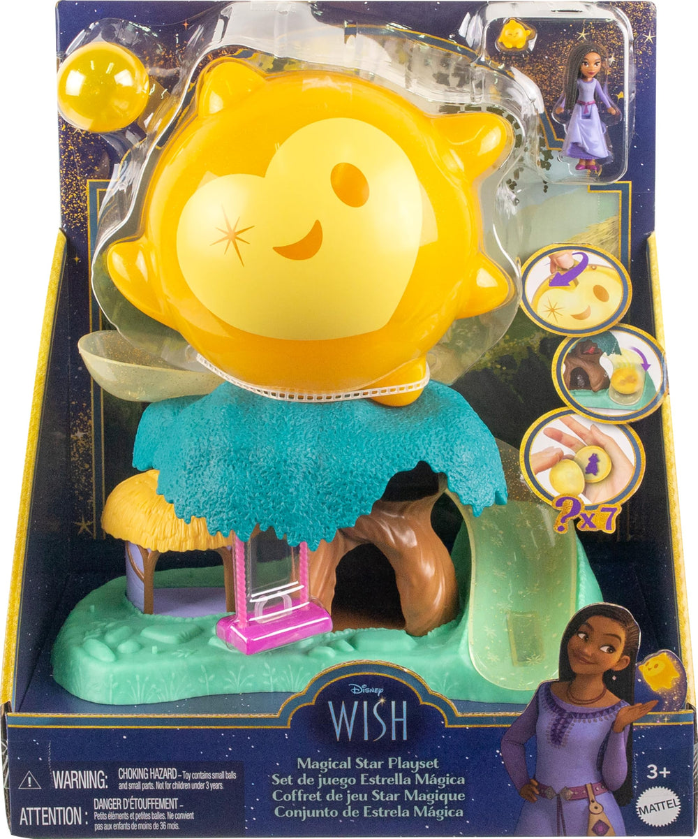 Mattel Disney Wish Star reloaded with wishes, enabling repeat storytelling sessions
