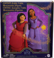 Collectible Disney Wish characters to recreate scenes and adventures