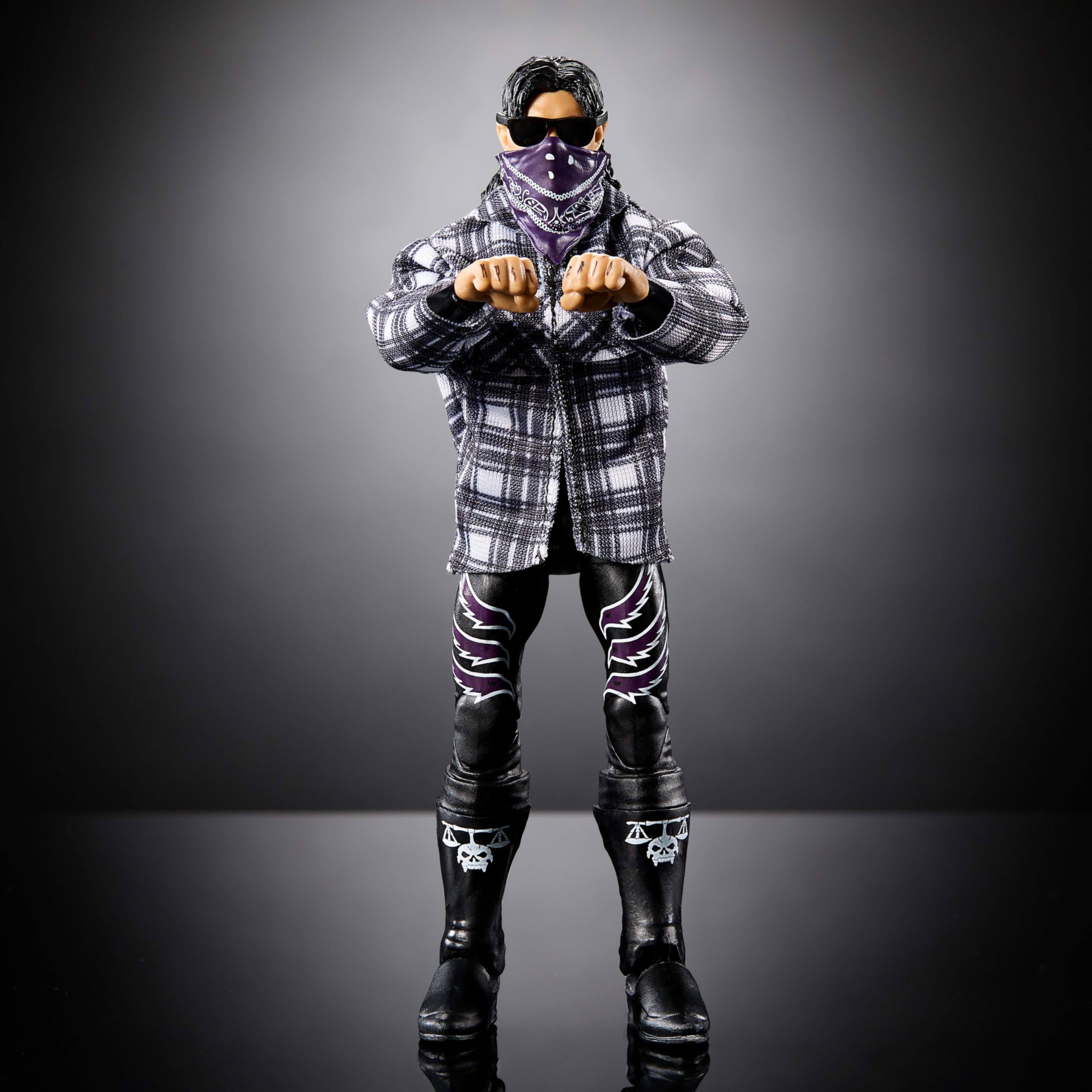 Mattel Dominik Mysterio Elite figure ready for collection from RAW and SmackDown