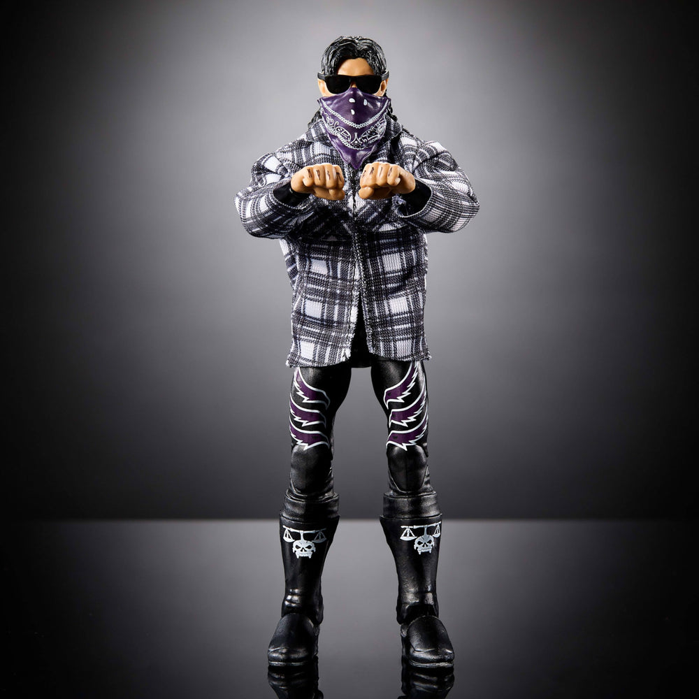 Mattel Dominik Mysterio Elite figure ready for collection from RAW and SmackDown