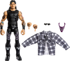 Mattel Dominik Mysterio Elite Figure 6-inch pose highlighting 25 points of articulation for dynamic display