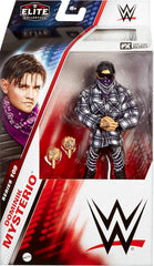 Mattel Dominik Mysterio Elite Figure close-up TrueFX detailing for lifelike facial features