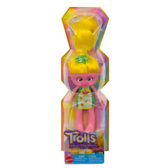 Mattel DreamWorks Trolls Band Together Trendsettin Viva doll wearing a bright outfit for storytelling