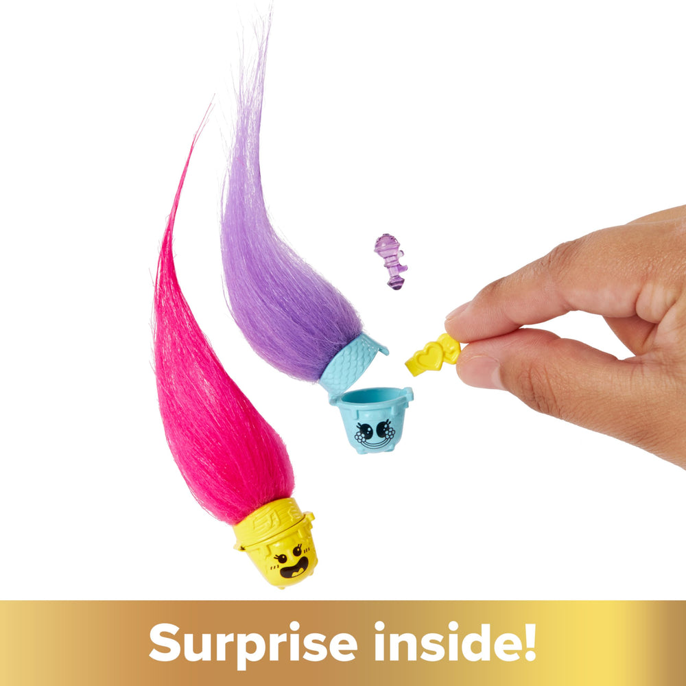 Mattel DreamWorks Trolls Band Together Poppy surprise accessory in hand