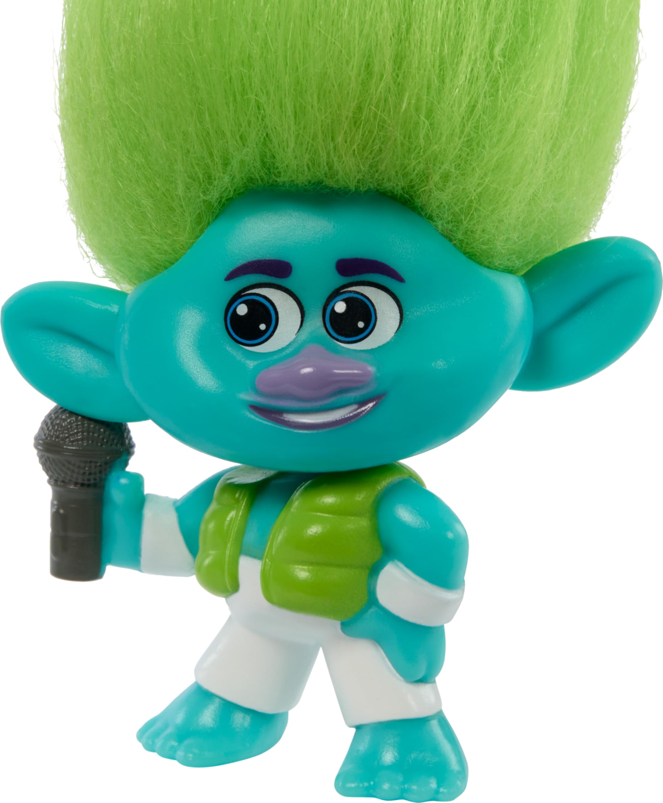 Mattel Trolls BroZone Clay doll with colorful look for creative group adventures