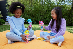 Mattel DreamWorks Trolls Trendsettin Viva doll features removable fashions for mix-and-match outfits