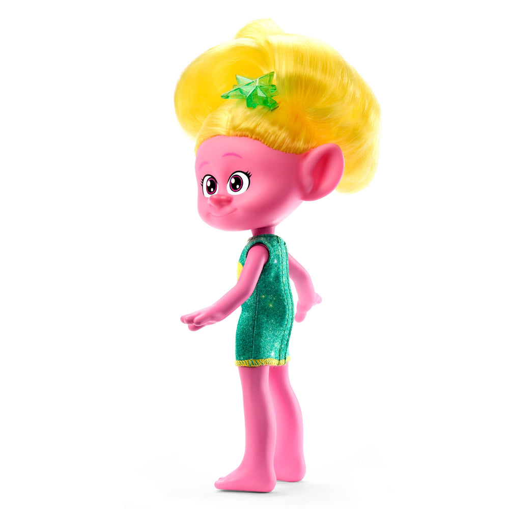 Mattel DreamWorks Trolls Trendsettin Viva unboxing image showing colorful package and dolls