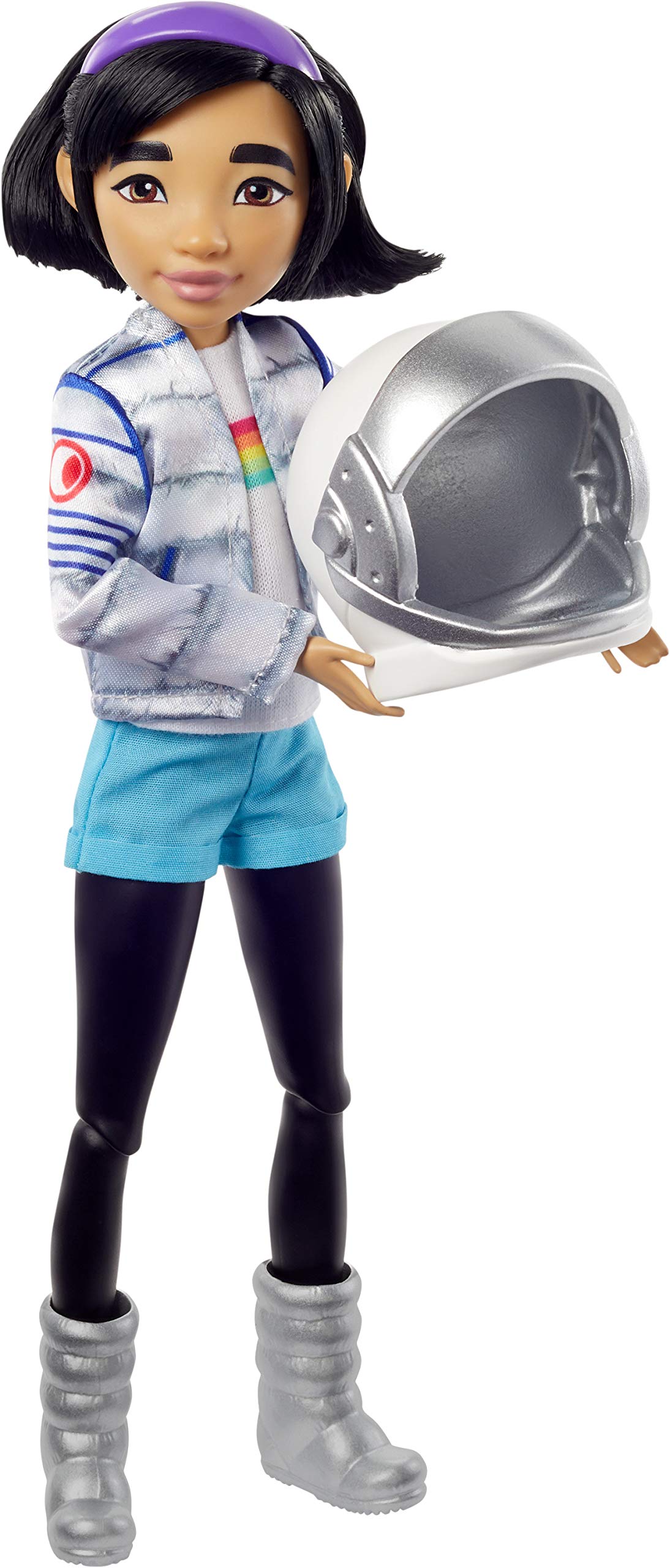 Mattel Fei Fei doll removable t shirt enables mix-and-match outfits.