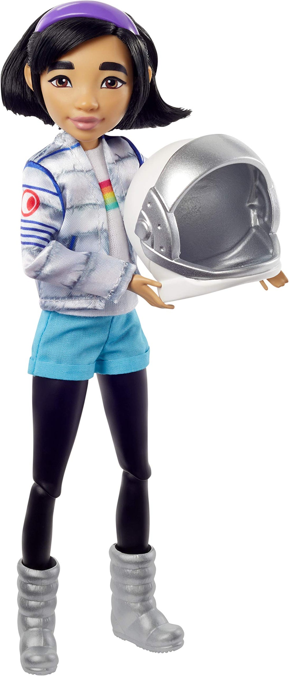 Mattel Fei Fei doll removable t shirt enables mix-and-match outfits.