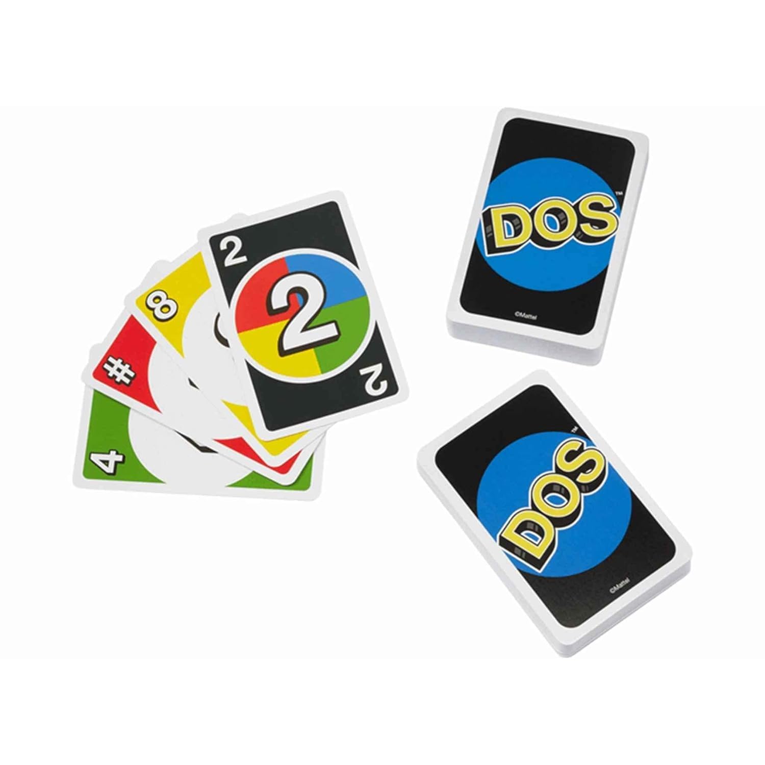Mattel Flip and Dos Pack 2 in-play tray with ready-to-play cards