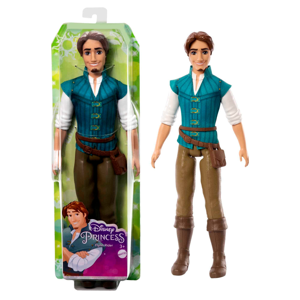 Mattel Flynn Rider doll in signature outfit for Tangled adventures