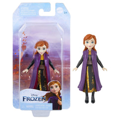 Mattel Frozen Anna doll with movable joints for dynamic posing and storytelling.