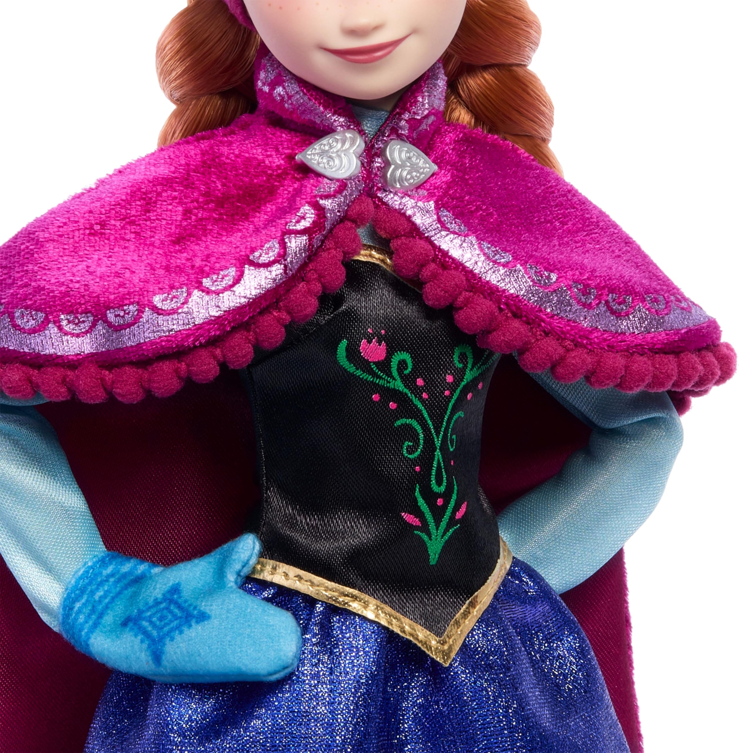 Mattel Frozen set includes doll stands for stable display