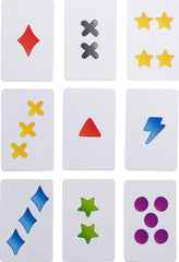 Blink cards featuring moons, triangles, and stars designs