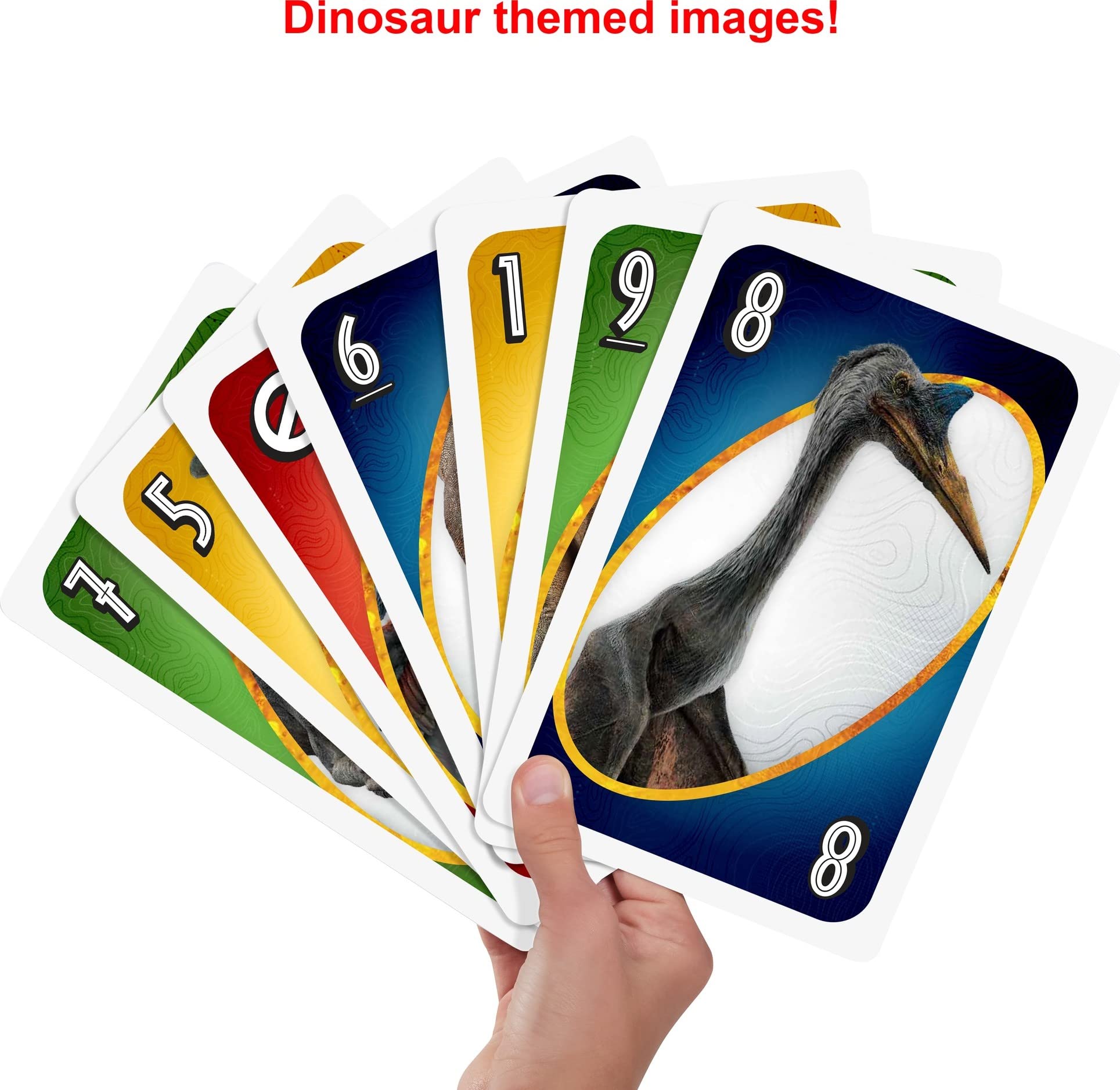 Mattel Games Giant UNO oversized cards designed for easy handling