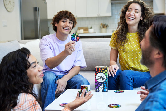 Mattel Games If You Were a Party Game cards and spinners enable quick group votes and laughs.
