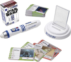 Droid companions boost team energy in Pictionary Air Star Wars