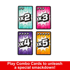 Mattel Games Rock Em Sock Em team play supports inclusive fun.