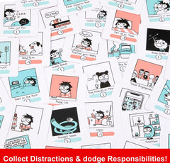 Schedule cards shown, illustrating fast setup and round variety.