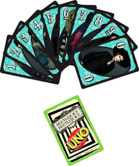 Mattel Games UNO Beetlejuice special rule card creates surprising twists and laughs.