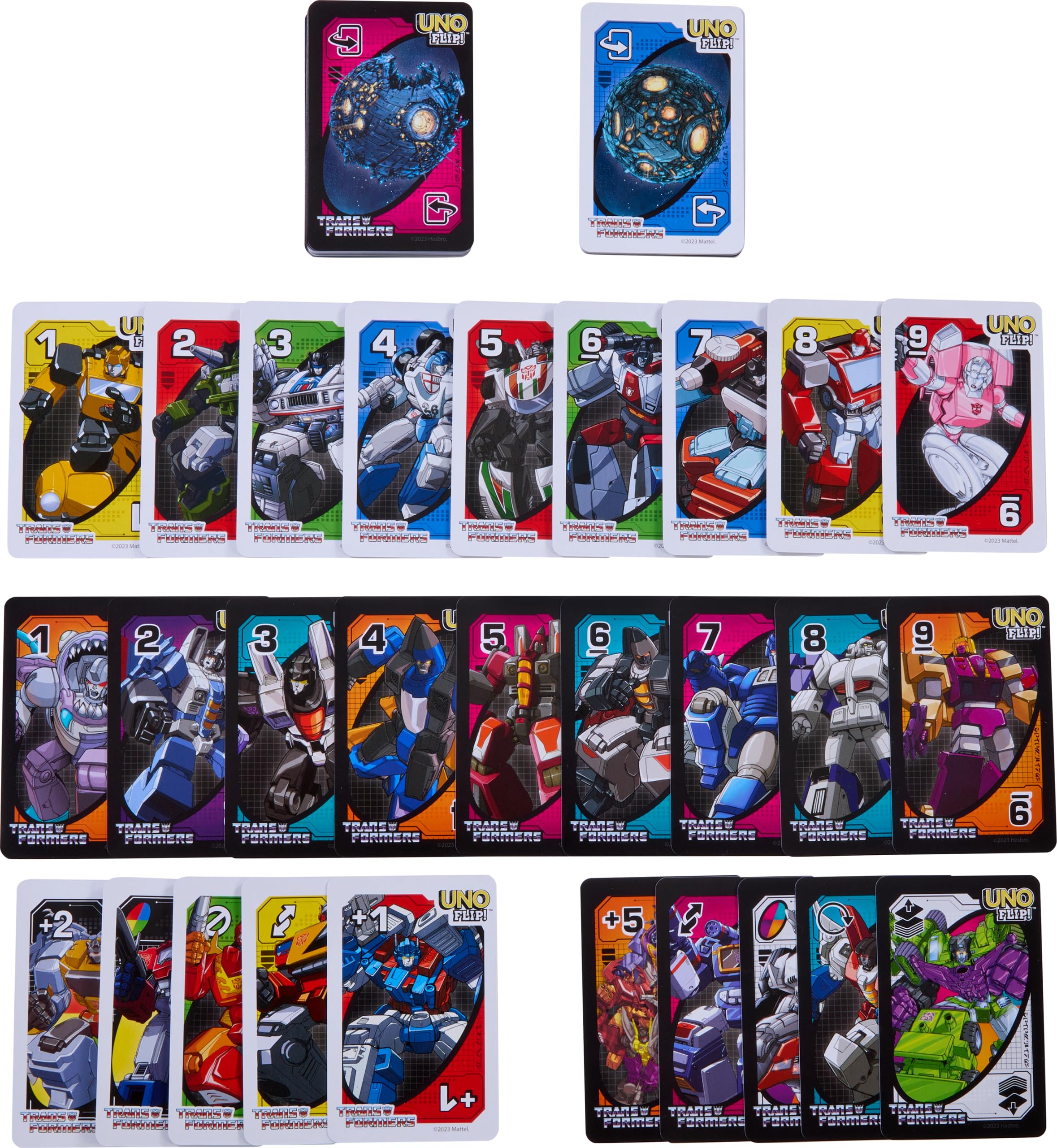 Ideal gift-ready packaging for Transformers fans ages seven and up