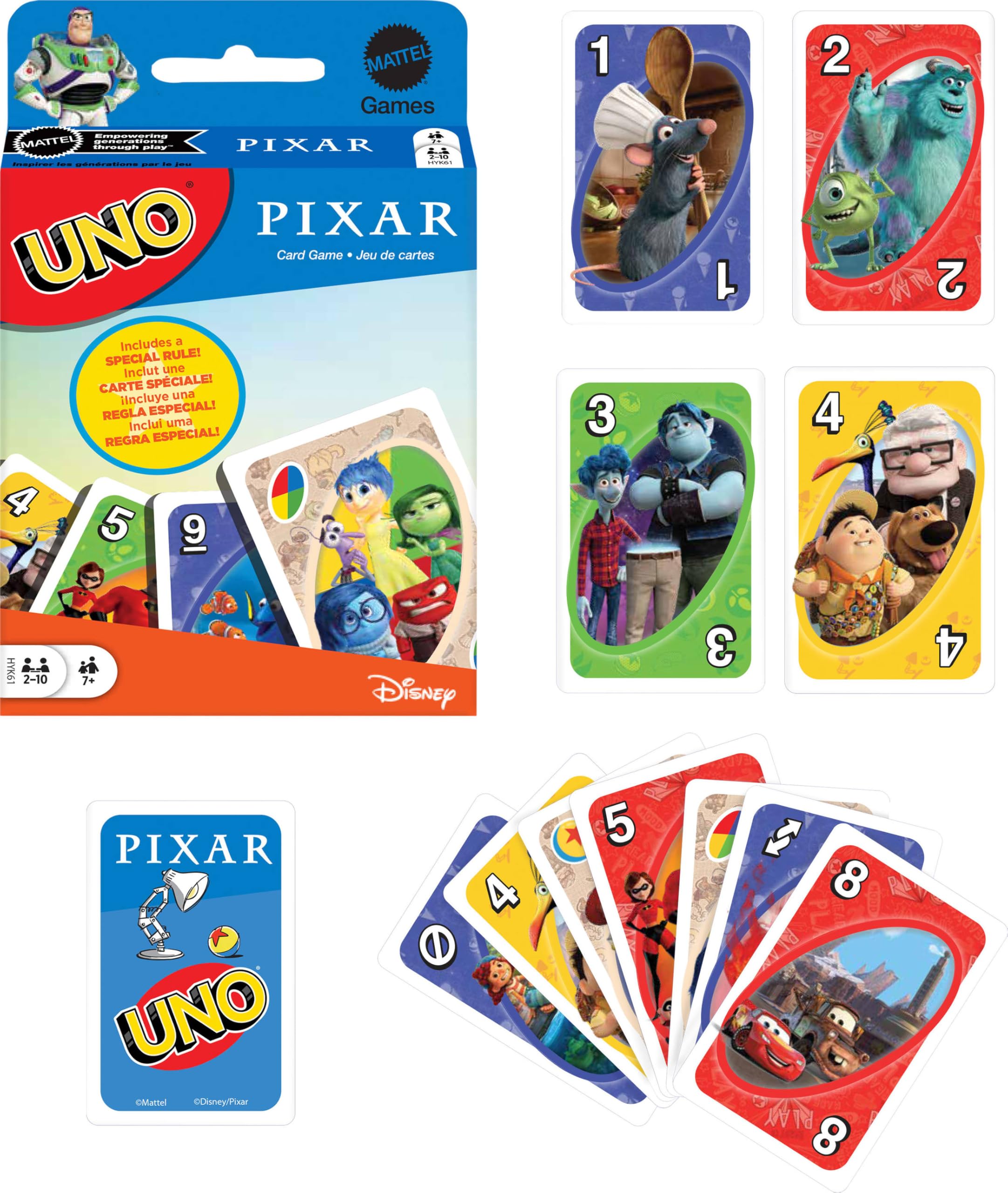 Wild Pixar Pair card adds knowledge challenges and lively turns.