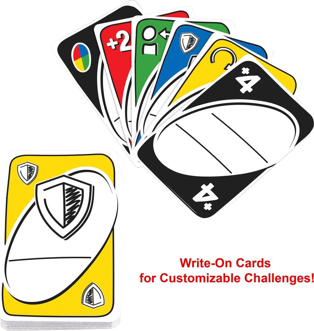 Mattel Games UNO Remix customizable cards tailor rounds to players