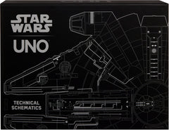Mattel Games UNO Star Wars packaging and theme tie-in reinforce gift appeal for fans and collectors.