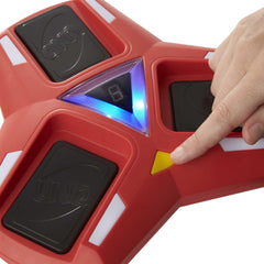 UNO Triple Play overload LED signals draw penalties, increasing strategic tension
