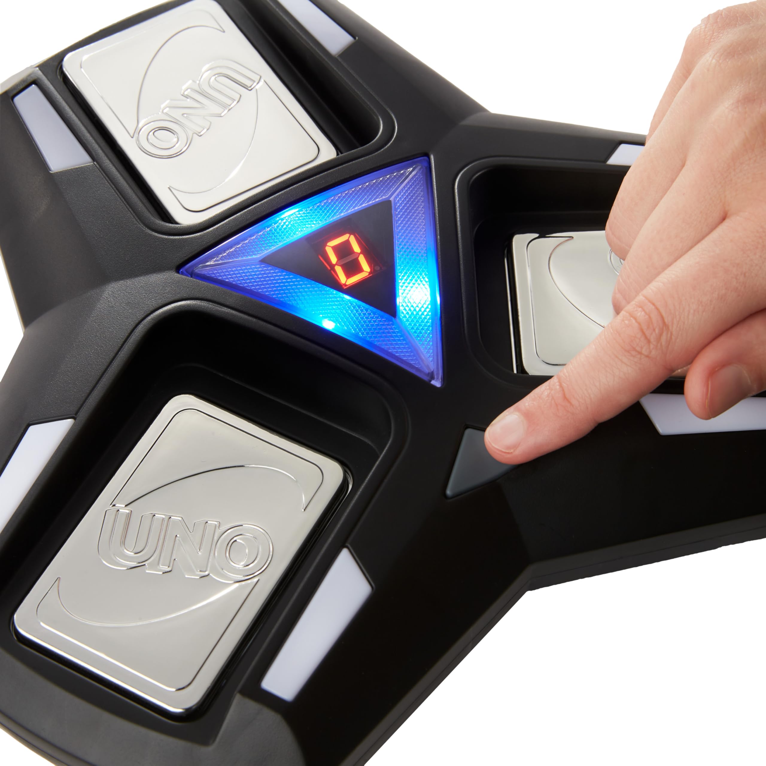UNO Triple Play Stealth Mode adds unpredictable overload moments for excitement.