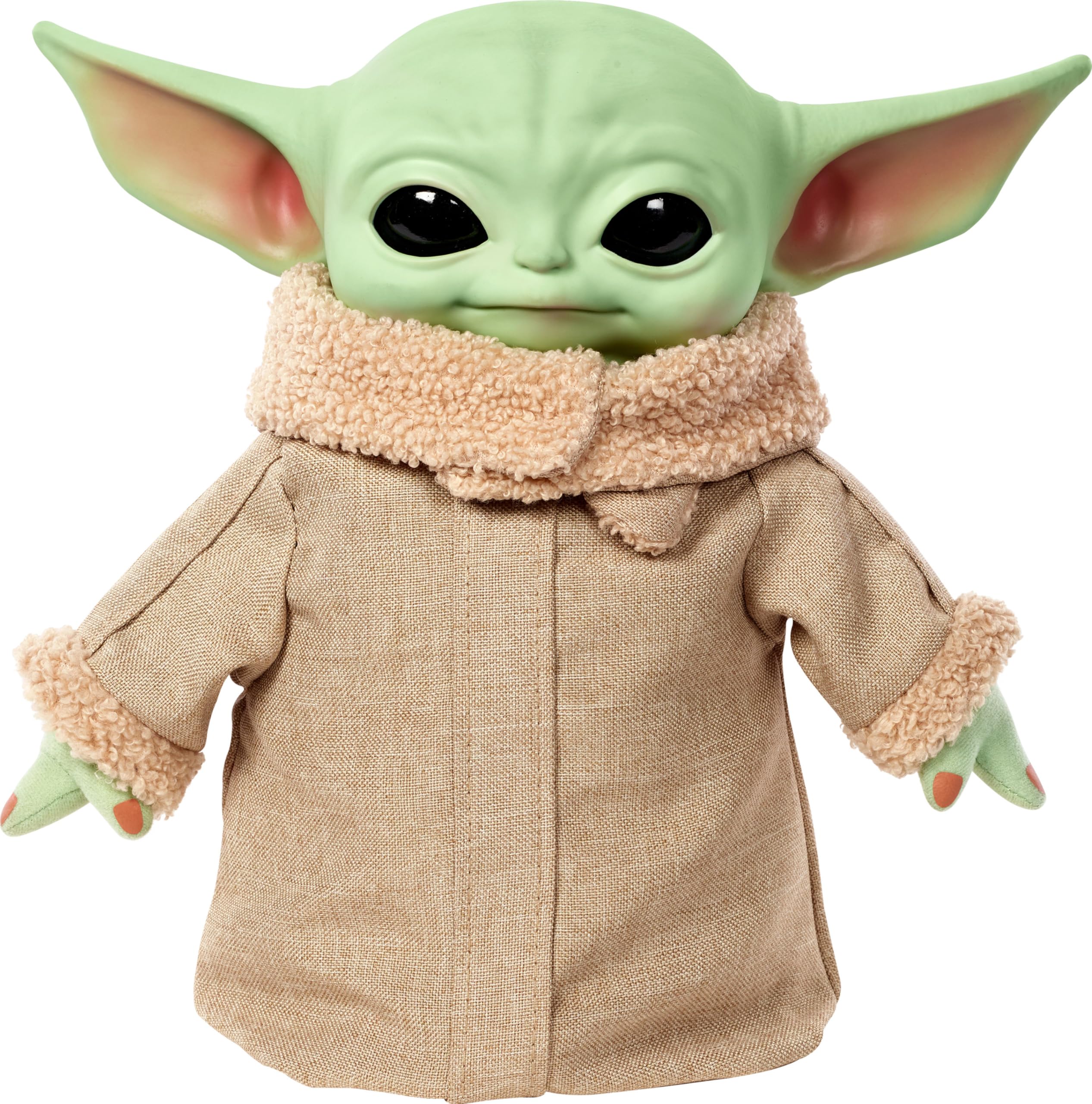 Mattel Grogu plush eyes blink feature for interactive play and display